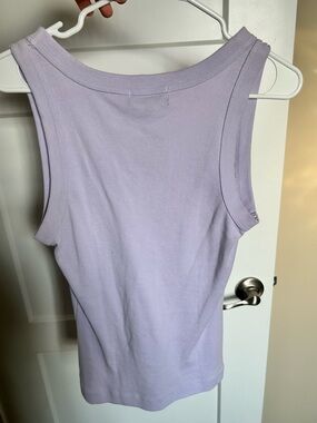 Michael stars lilac Ribbed Tank Top - Women